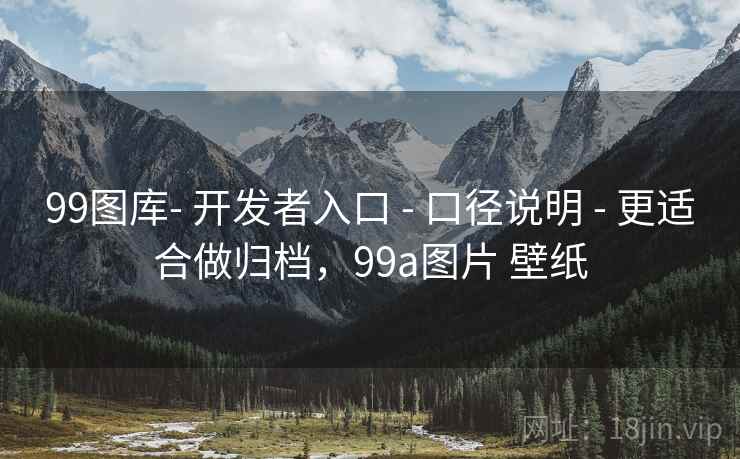 99图库- 开发者入口 - 口径说明 - 更适合做归档，99a图片 壁纸